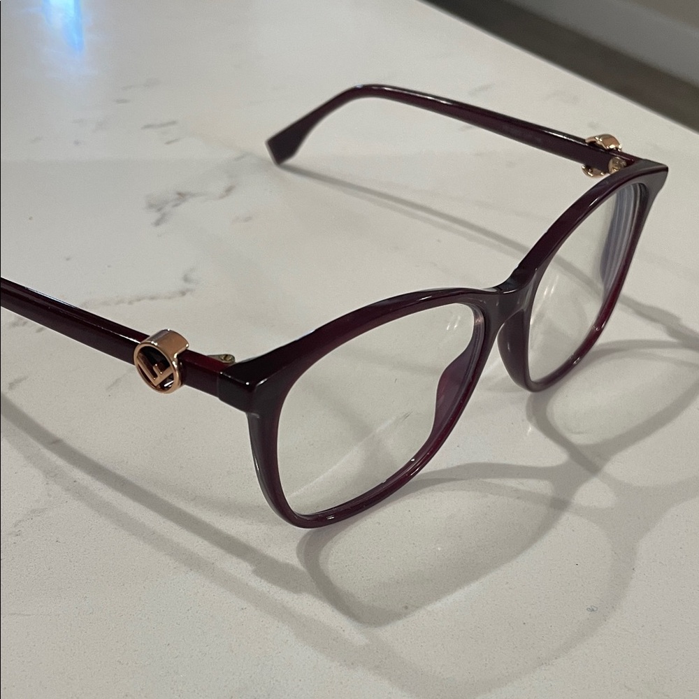 Fendi Deep Burgundy Glasses